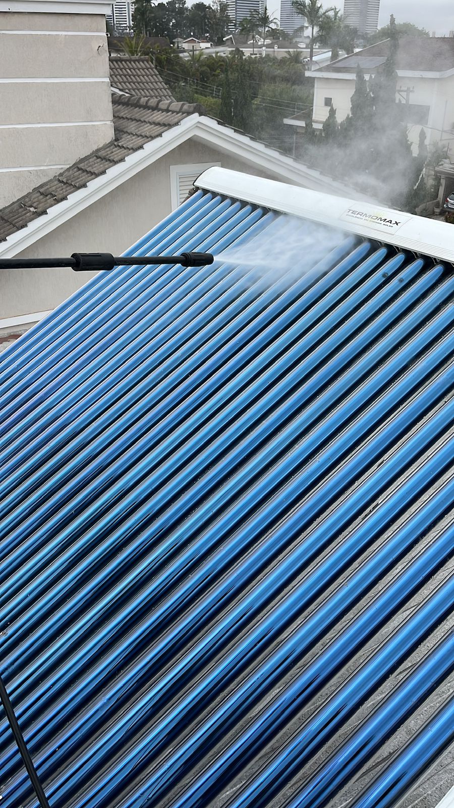 Limpeza de Aquecedor Solar
